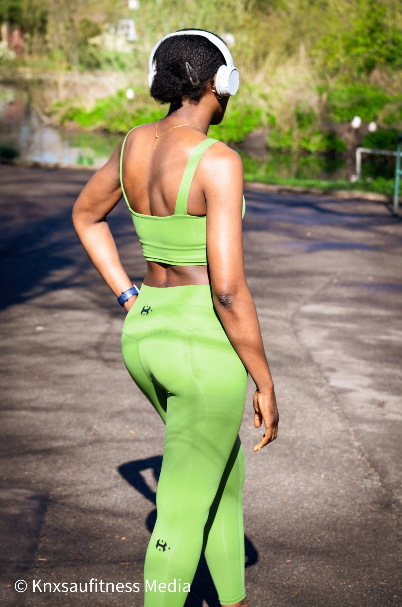 Eco - Friendly High - Waisted Activewear set - KNXSAU