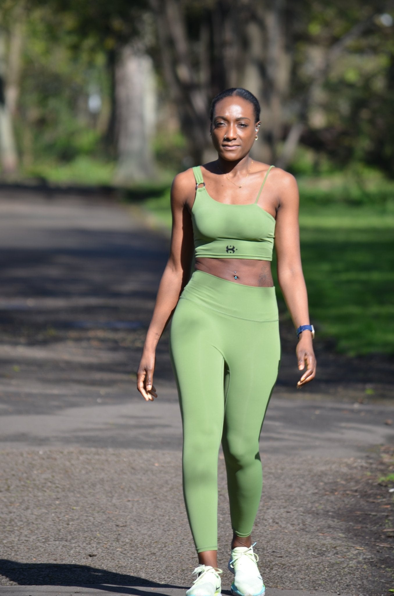 Eco - Friendly High - Waisted Activewear set - KNXSAU